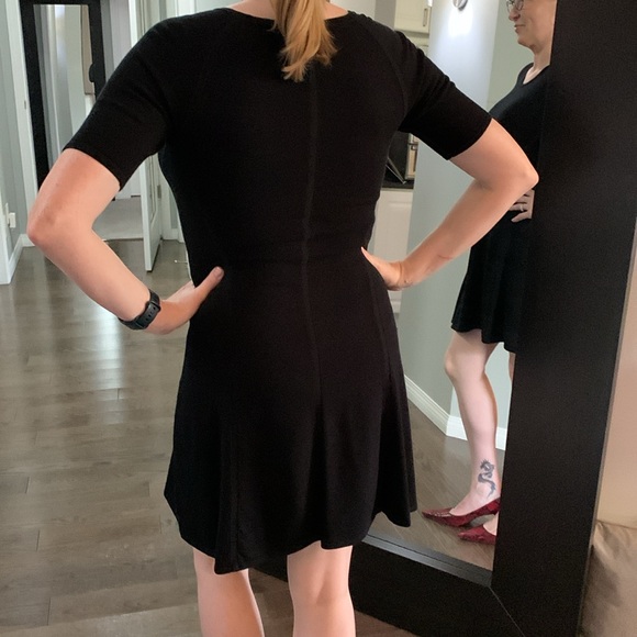 Aritzia Babaton Knit Fit & Flare Dress - Picture 3 of 9